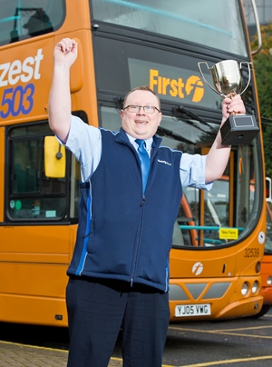 Mick Leech First Bus - best driver in England